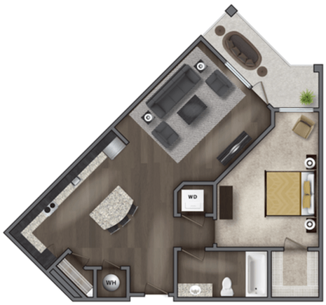 1254 Eastover Drive Studio-3 Beds Apartment for Rent - Photo Gallery 16